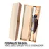 Faca Artesanal Personalizada 7" Inox com Chaira e Garfo — foto 5