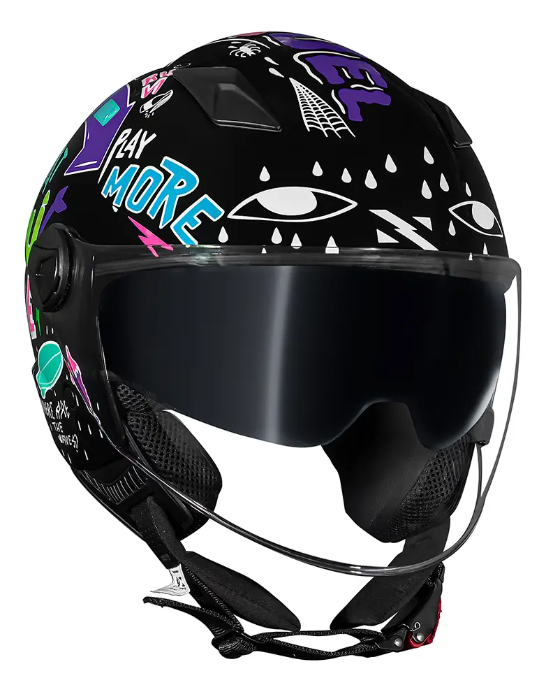 Capacete Norisk Orion SV Free Feminino Preto — foto 5