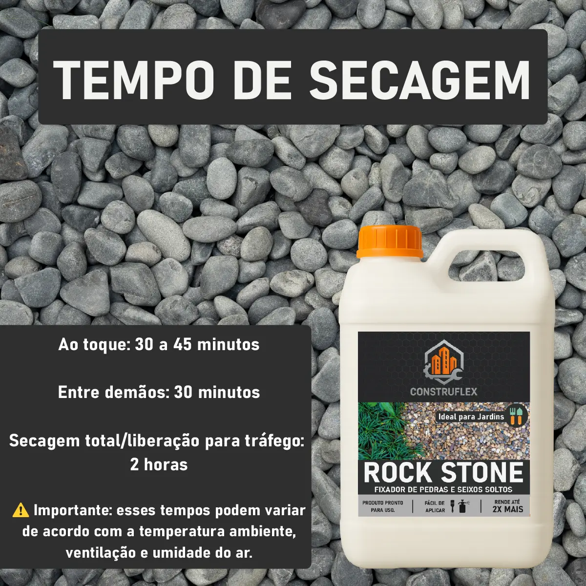 Fixador para Pedras e Seixos ROCK STONE 5L com Borrifador 2L — foto 5