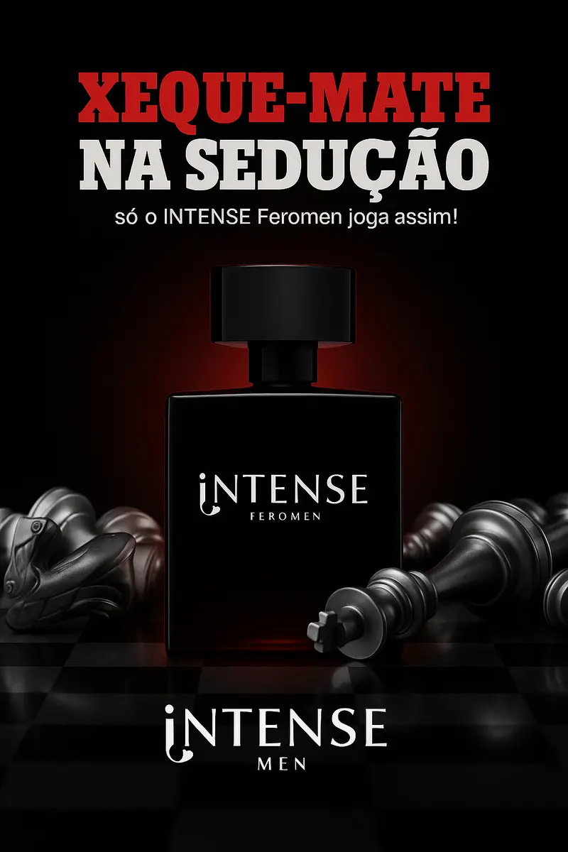 Perfume Masculino Feromen INTENSE 50ml Amadeirado Aromático — foto 5