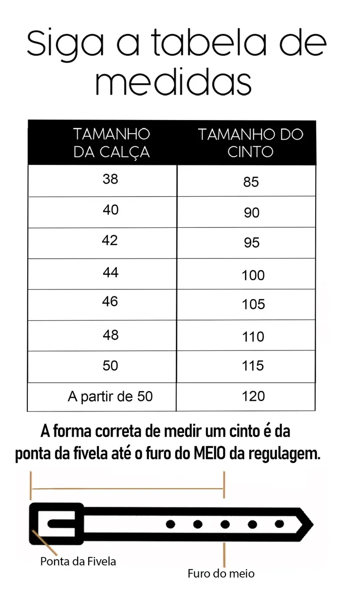 Cinto Masculino Fasolo Largo Casual Couro Legítimo 4cm — foto 5