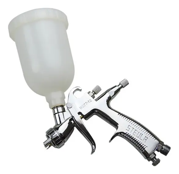 Pistola de Pintura Steula BC 77-12 Bico 1.2mm Caneca 250ml