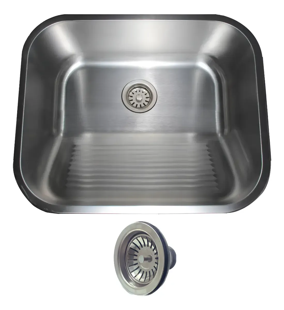 Tanque Casa Molie CAL0002-C 55x45 Aço Inox Escovado