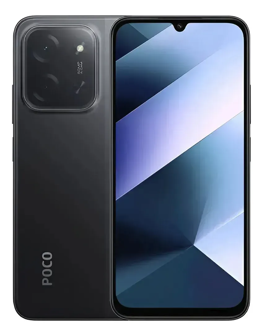 Xiaomi Poco C85 - 128GB, 6GB RAM, Tela 6,9" 120Hz, Bateria 6000mAh