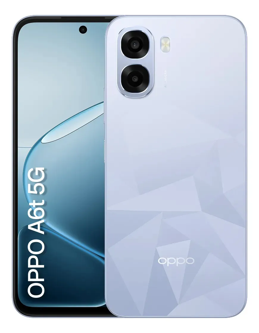 Smartphone Oppo A6T 5G 256GB 24GB RAM (8GB + 16GB Virtual RAM)