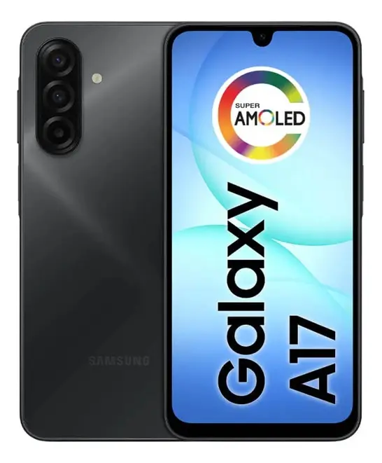 Celular Samsung Galaxy A17, 256GB, 8GB RAM, Câmera de 50MP, Tela de 6,7"