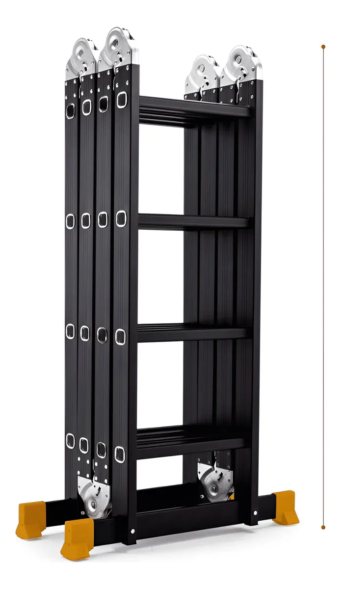Escada Articulada Alumínio 95cm Dobrável Portátil