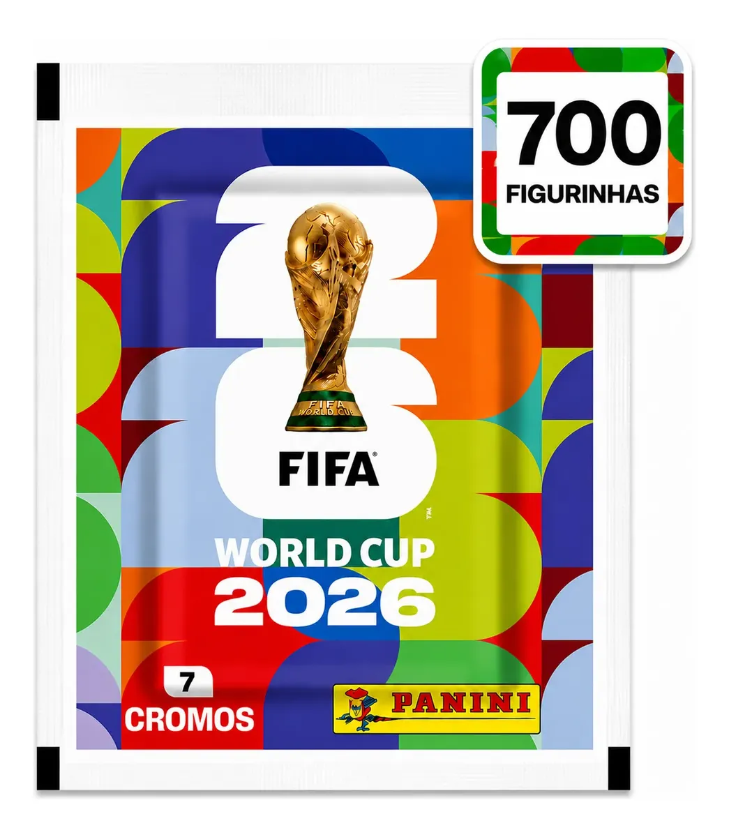 Kit 700 Figurinhas Álbum Copa do Mundo 2026