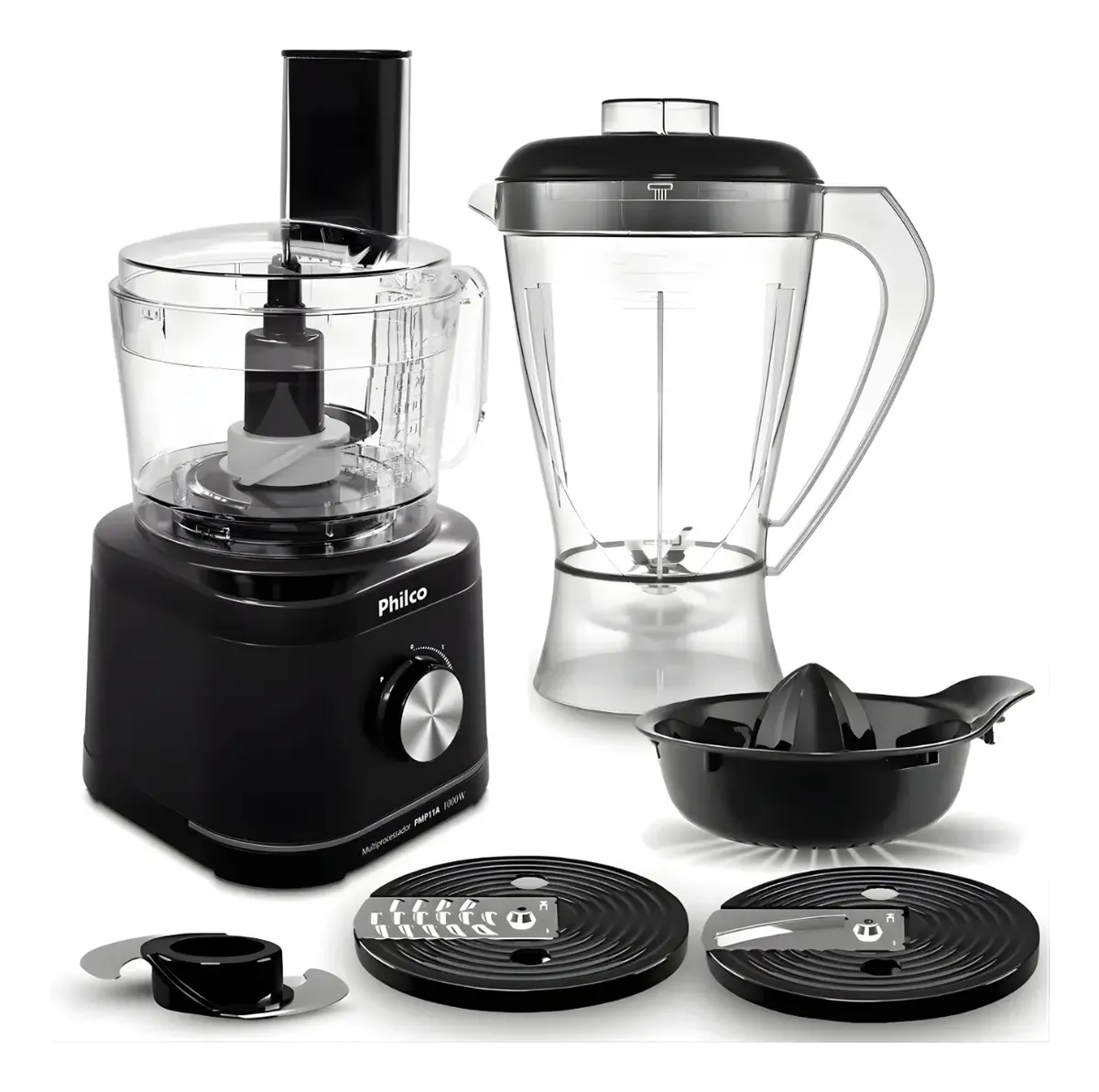 Philco Multiprocessador 5 em 1 1000W com Espremedor e 1.5L