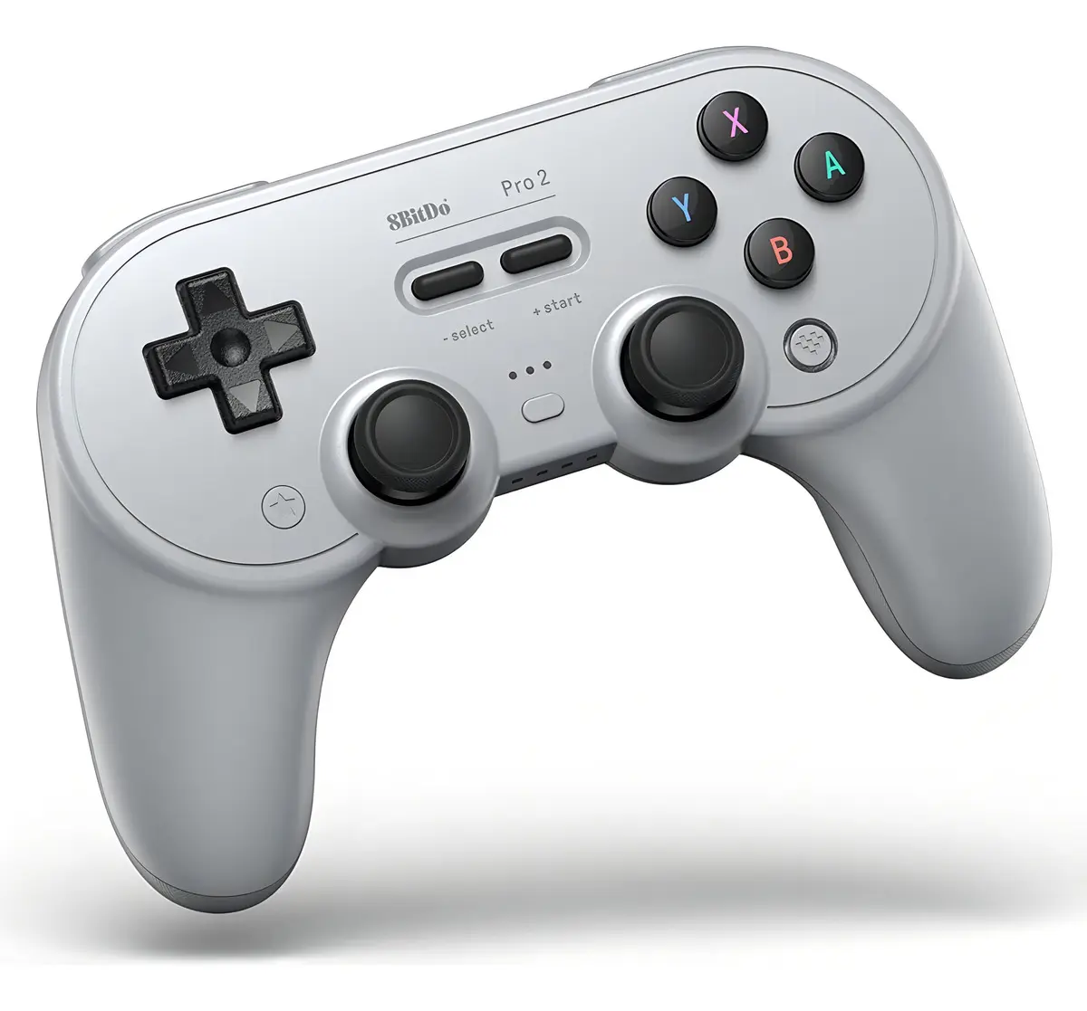Controle 8BitDo Pro 2 Cinza para Nintendo Switch, PC, Android e Raspberry