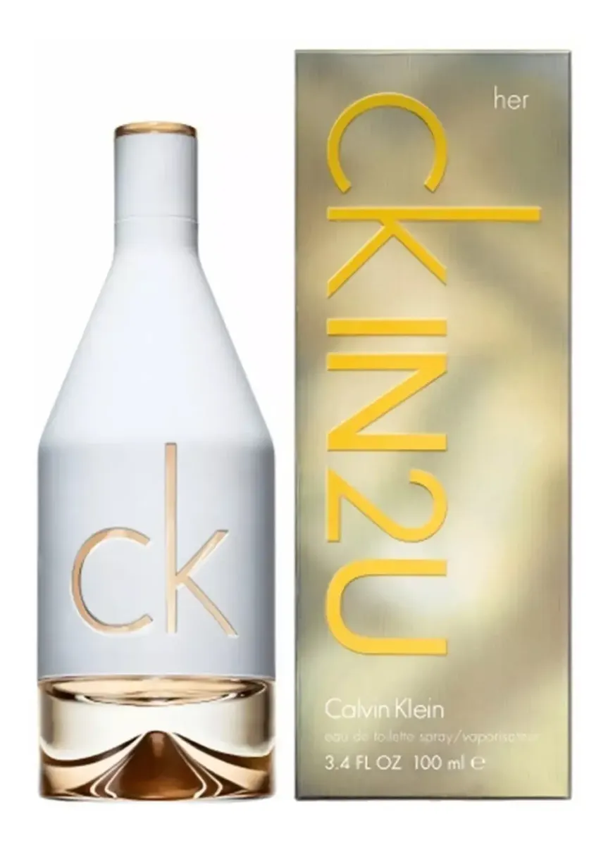 Perfume CK IN2U EDT Feminino 100ml - Calvin Klein