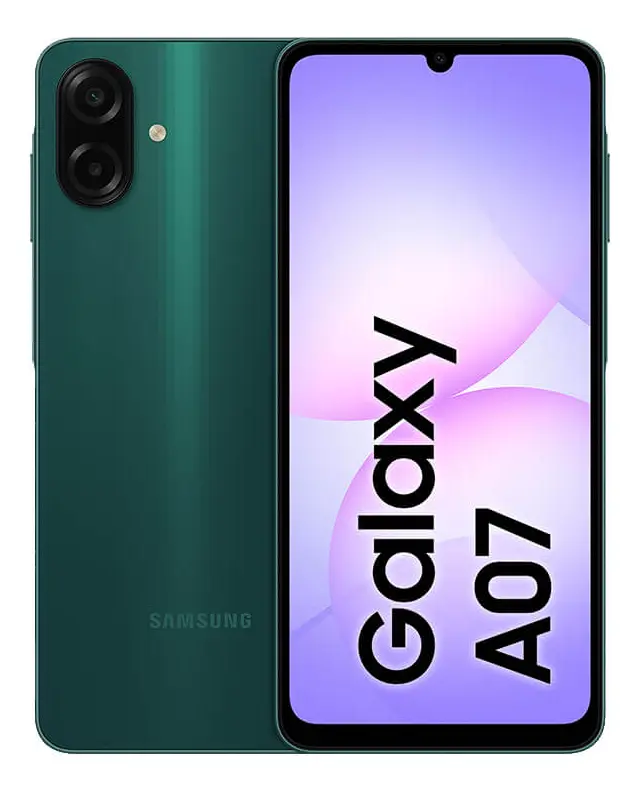 Samsung Galaxy A07 256GB 8GB Câmera 50MP Verde