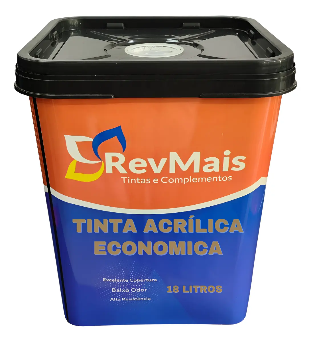 Tinta Acrílica Lavável Casa Alvenaria 18L Branco Fosco