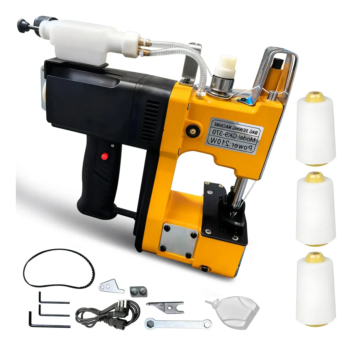 Máquina de Costura Portátil Boca de Saco Sacaria 110/220V