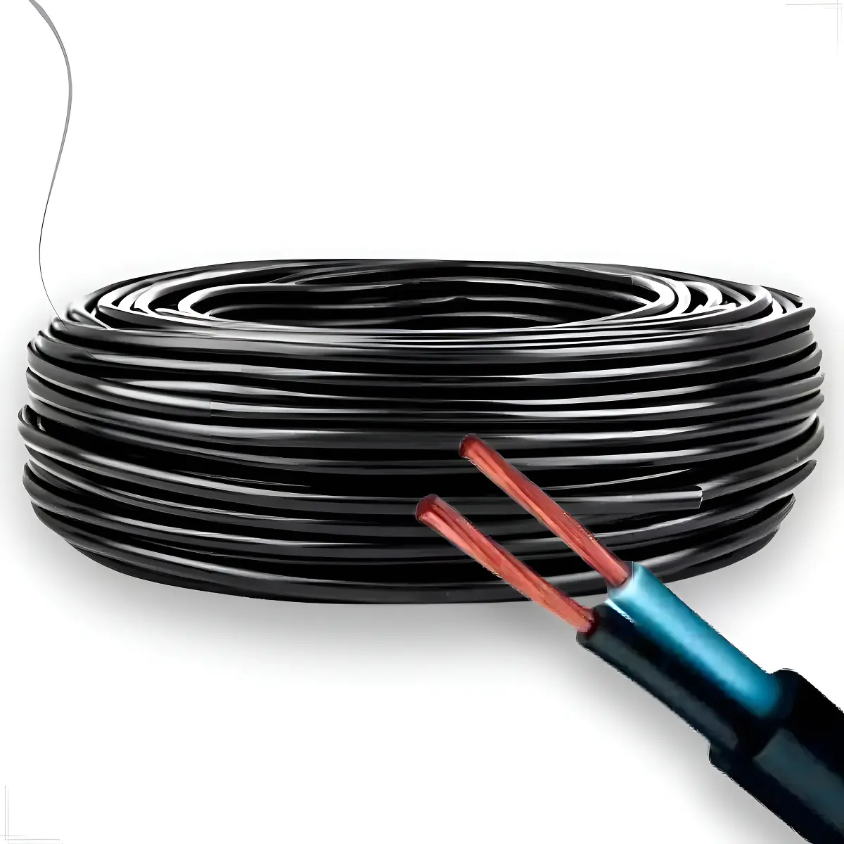 Rolo de Fio PP 2x2,5mm - 100m Cabo Elétrico