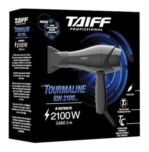 Secador Taiff Tourmaline Íon Cerâmica