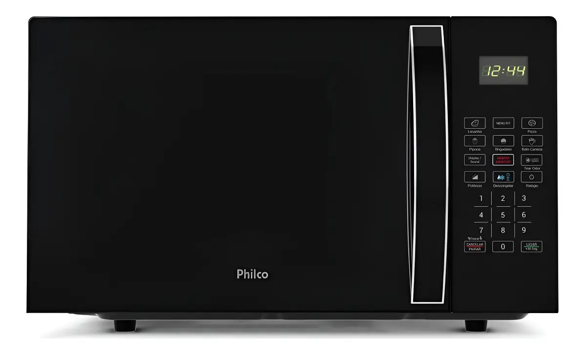 Micro-ondas Philco PMO30P 28L Limpa Fácil 1100W Preto