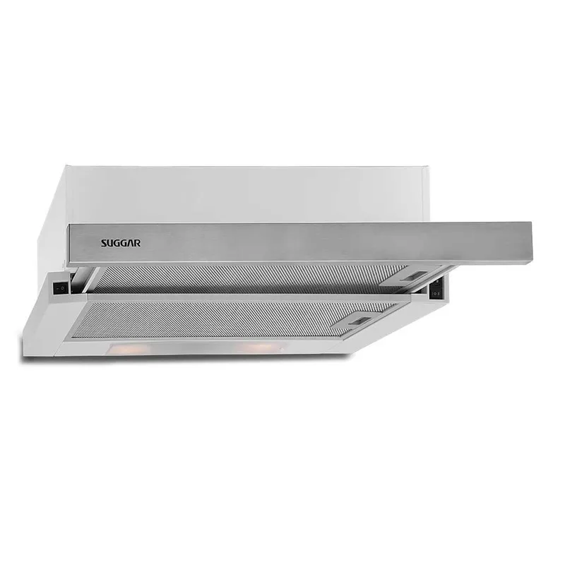 Suggar Depurador Slim de Embutir 60cm DE62IX Inox e Branco 220V