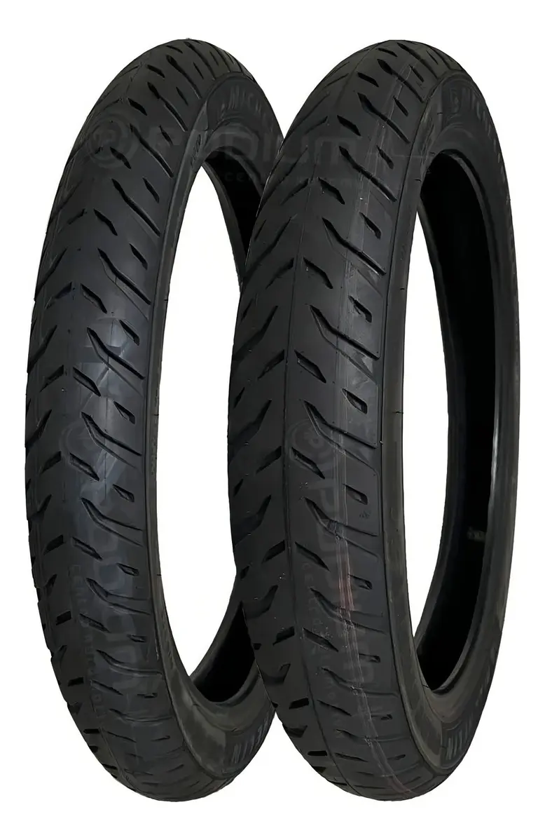 Pneu Michelin Par Honda Biz 125 80/100-14 + 60/100-17