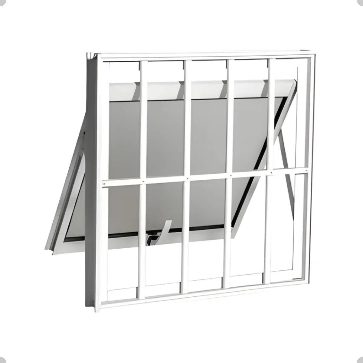 Janela Maxim Ar 60x60 Alumínio Branco Linha 25