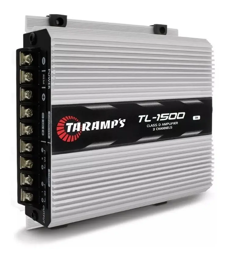 Taramps TL-1500 Amplificador Digital 3 Canais 390W RMS