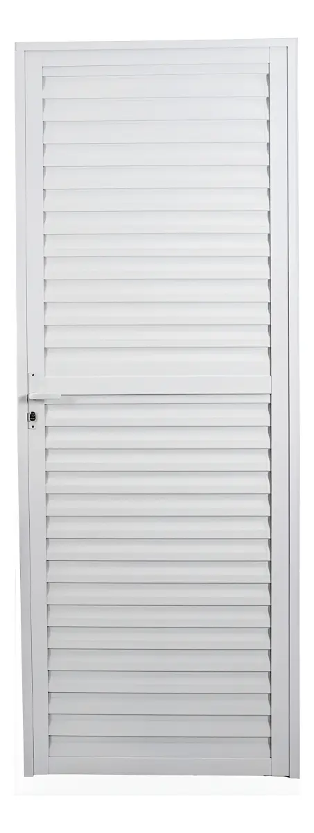 Porta de Alumínio Laminada 210x70cm Soft Plus MGM
