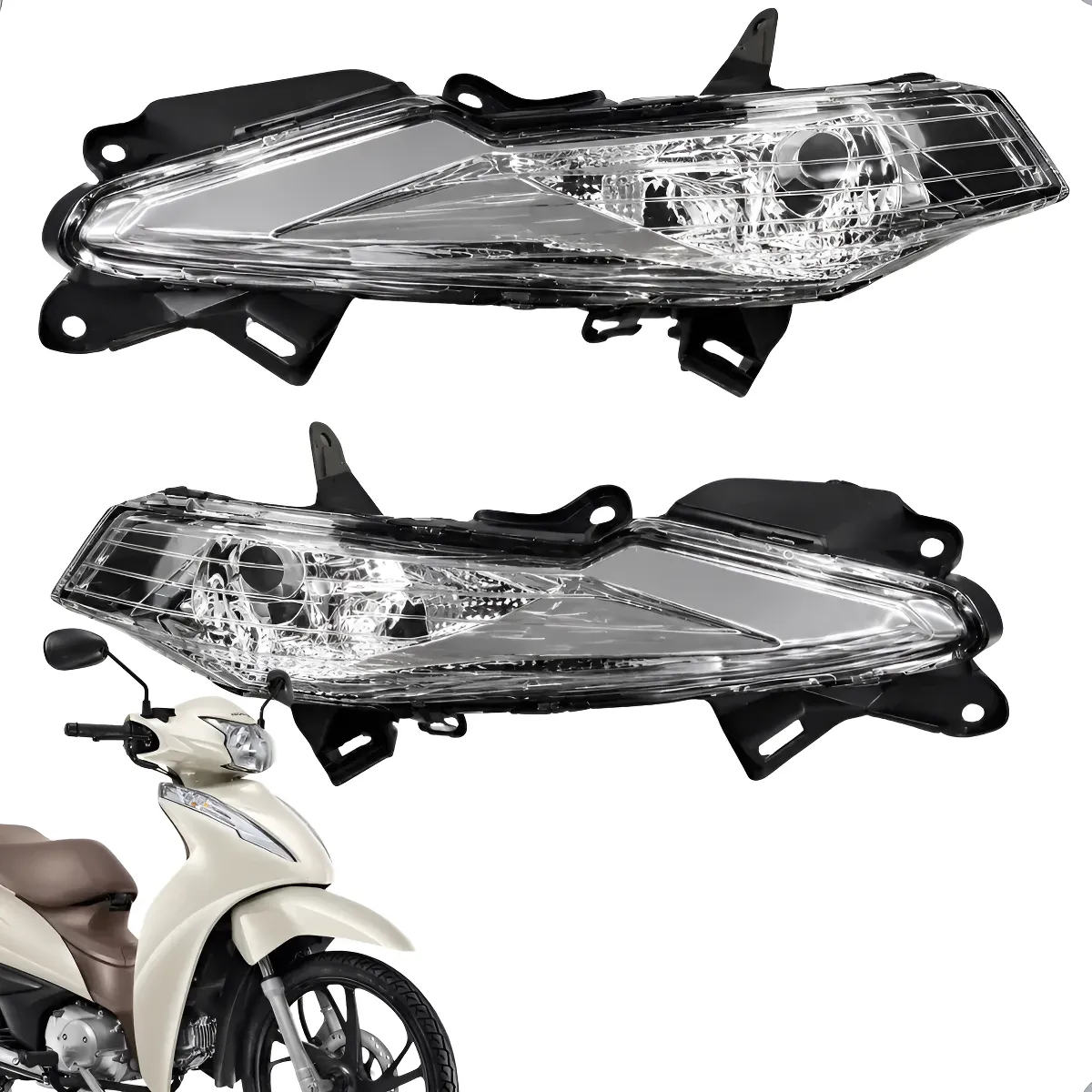 Par Seta Pisca Dianteiro Honda Biz 110/125 2018-2024