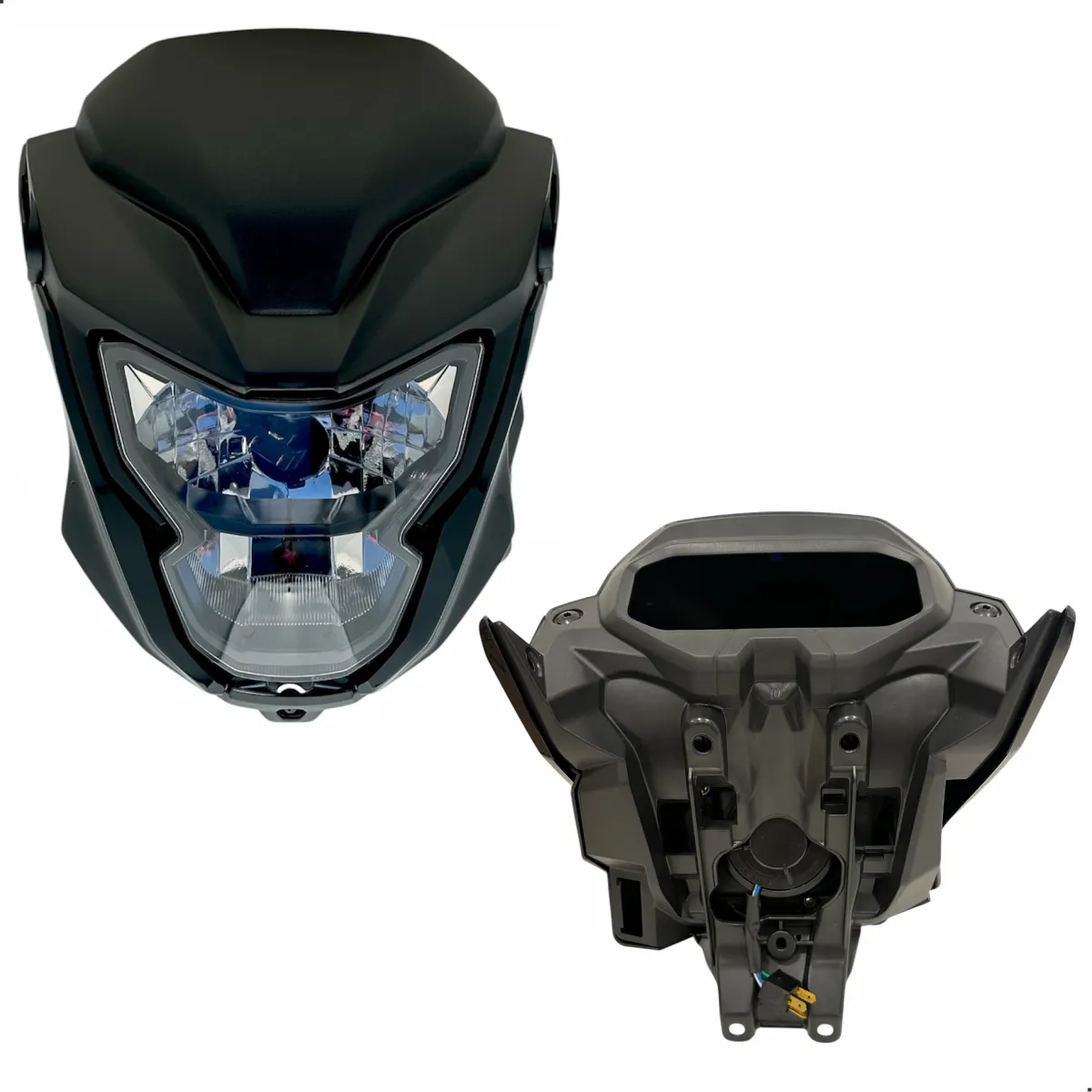 Kit Frente Completa Titan 160 2025 2026 - Farol LED Aranha 160