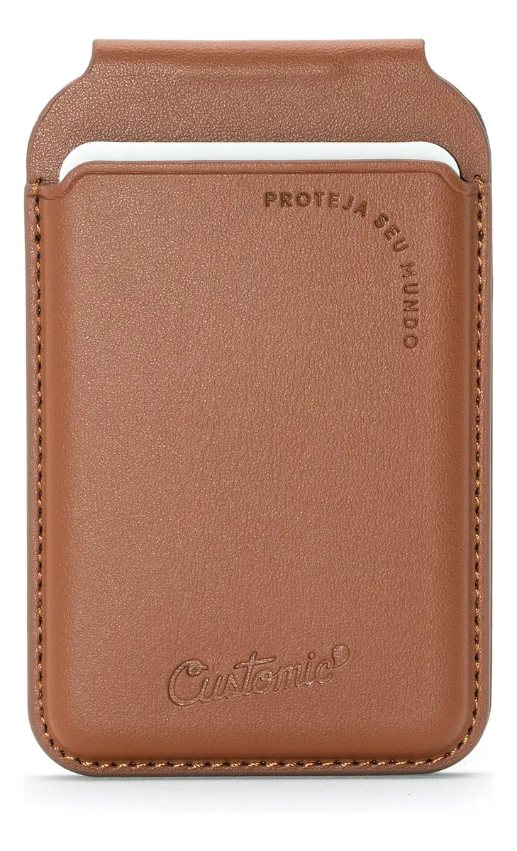 Customic MagSafe Wallet Allure Stand - Suporte Universal Cor Brown