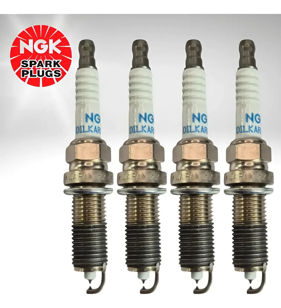 Jogo de Velas NGK Laser Iridium DILKAR8L8D para Toyota Corolla 2015-2020
