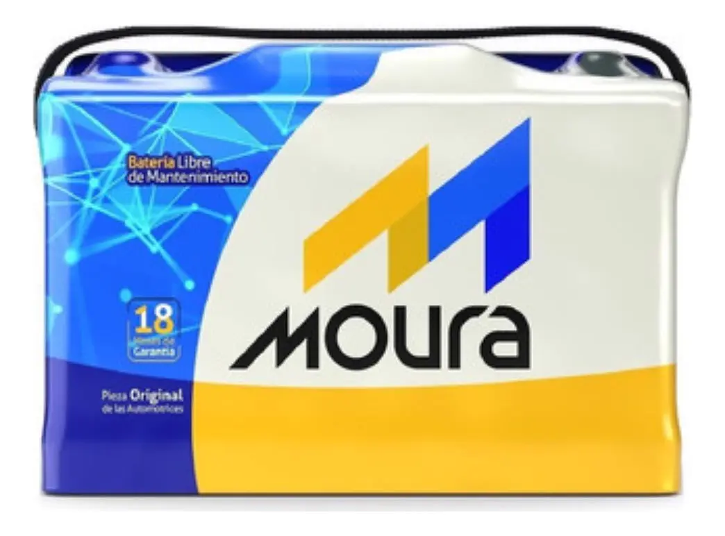 Bateria Moura M75LD 12V 75Ah 550A CCA