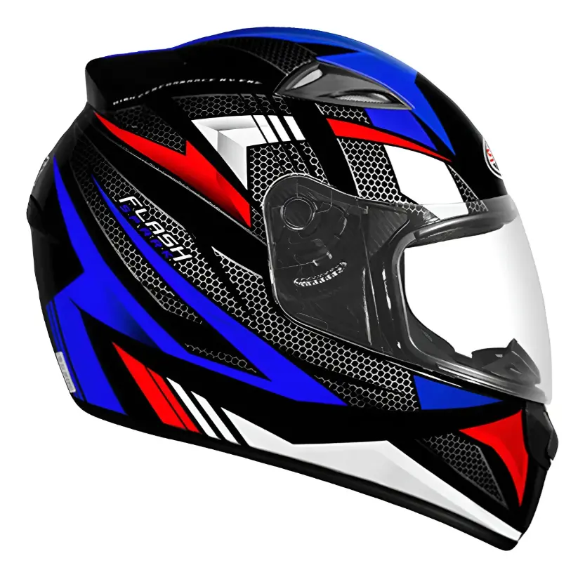 Capacete EBF New Spark Flash - Fechado Inmetro Fosco ou Brilho