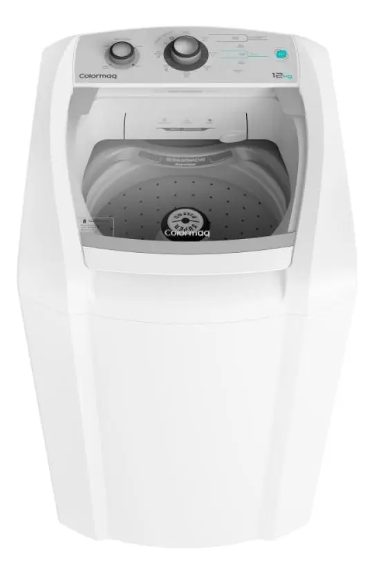Máquina de Lavar Roupa Colormaq 12kg - Branca