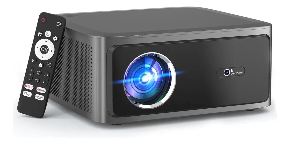 Projetor Bettdow AC1071 1080p 1000 ANSI Lumens Wi-Fi
