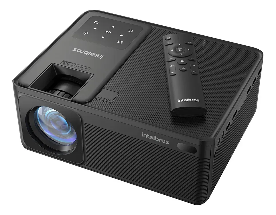 Projetor Intelbras PFL5211 Full HD 5200 Lúmens Preto
