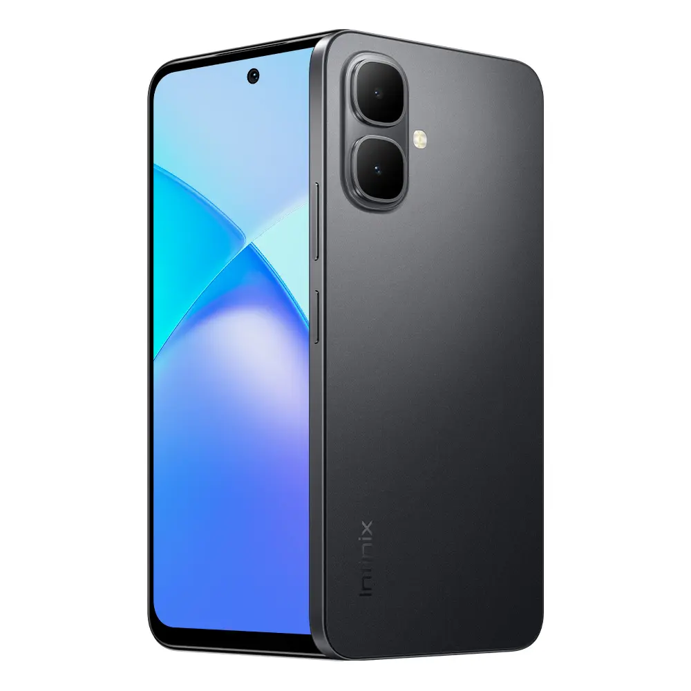Smartphone Infinix Smart 10 4GB RAM 256GB Câmera 8MP Tela 6.67 HD+ 120Hz Preto