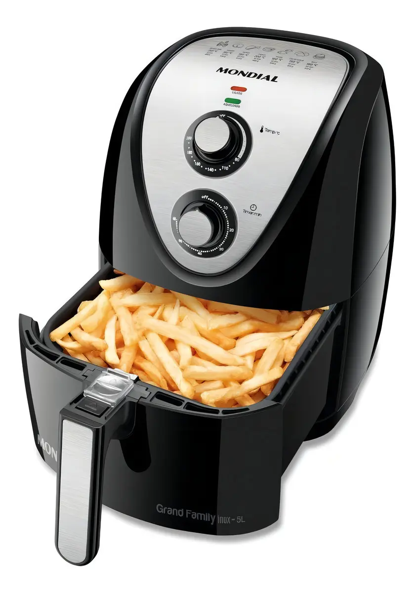 Fritadeira Sem Óleo Air Fryer Mondial AFN-50-BI 5L 1900W