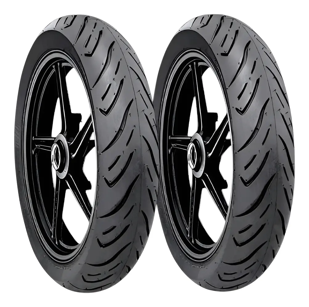 Pneu Technic Sport R 100/80-18 e 80/100-18 Sem Câmara