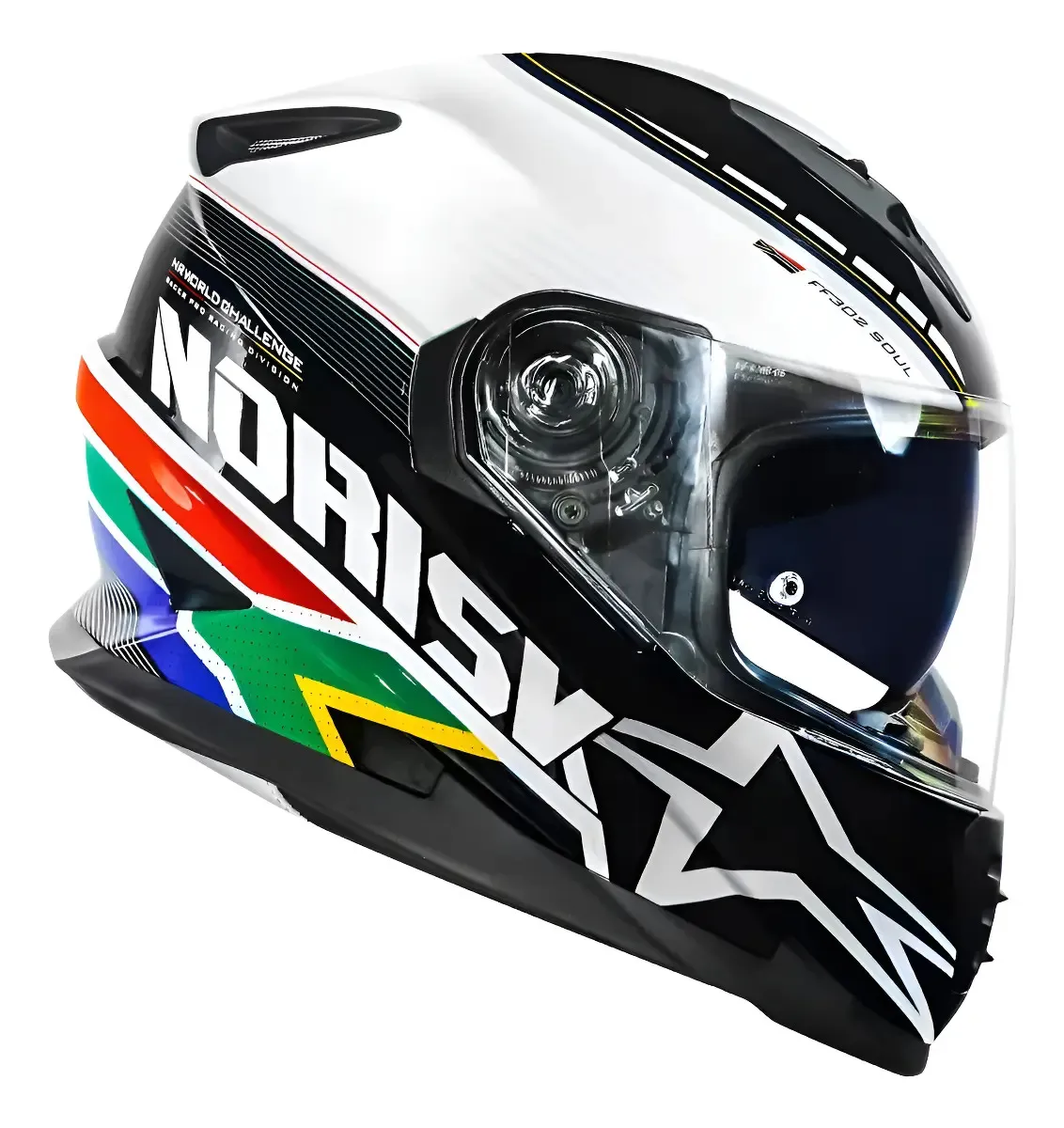 Capacete Norisk FF302 Grand Prix África do Sul