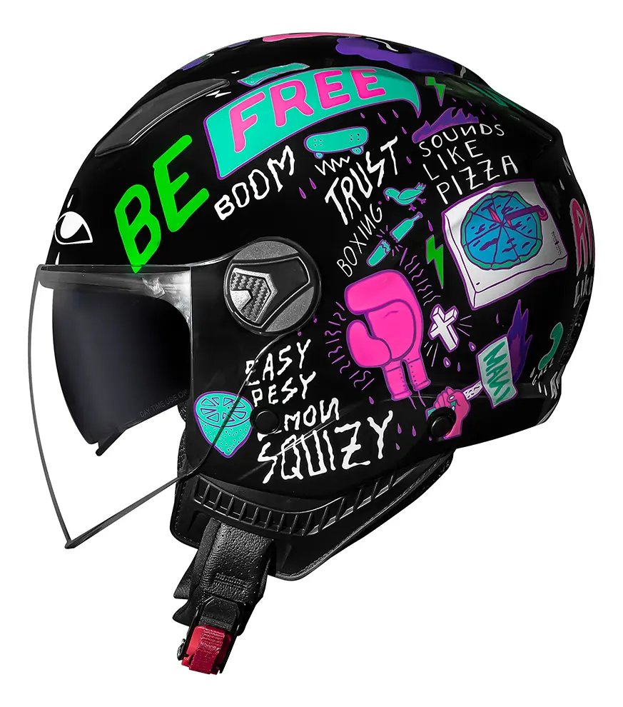 Capacete Norisk Orion SV Free Feminino Preto