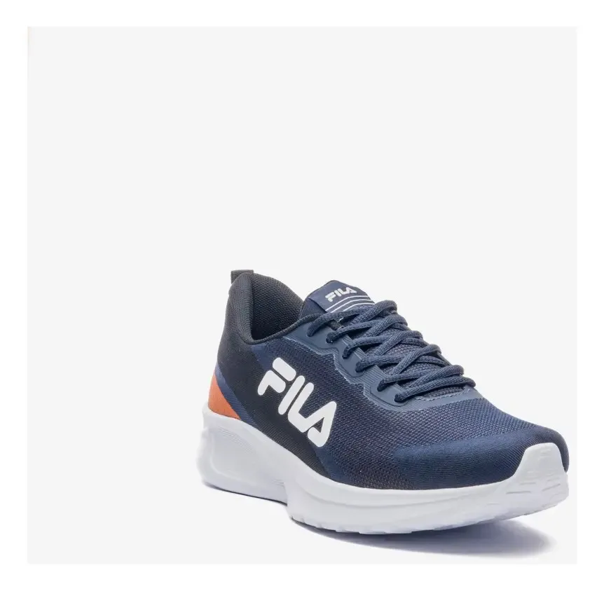 Fila Vector Masculino - Tênis Azul com Sola Antiderrapante