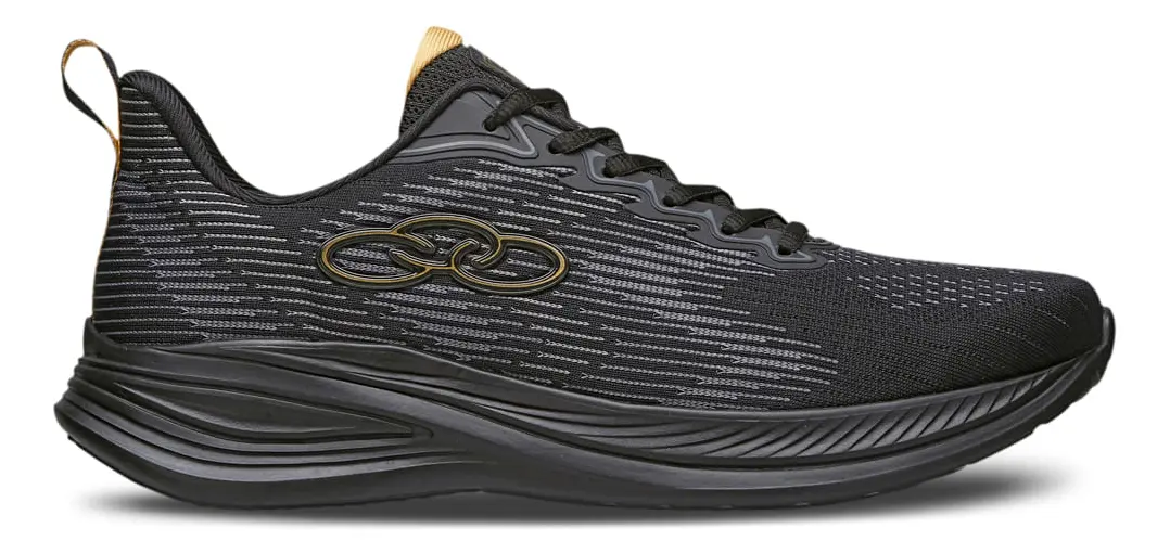 Tênis Olympikus Marte Preto Liso