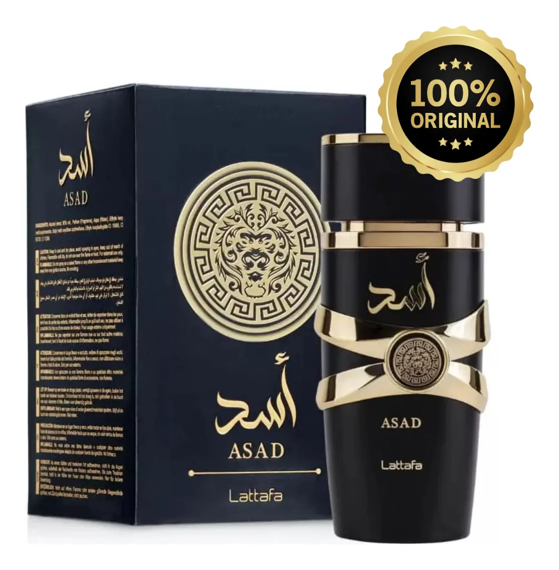 Perfume Lattafa Asad 100ml Eau De Parfum - Original Árabe