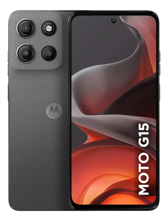 Smartphone Motorola Moto G15 - 256GB, 12GB RAM (4GB + 8GB RAM Boost), Câmera 50MP, Bateria 5200mAh, Tela FHD+ 6.7"