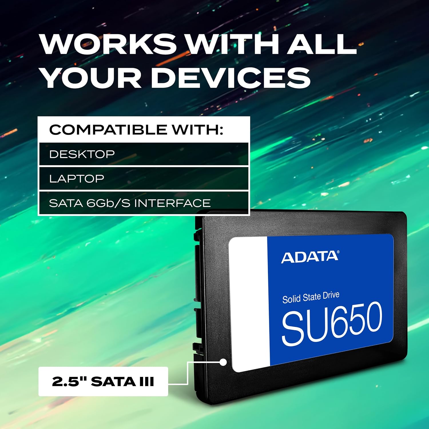 SSD ADATA SU650 512GB 2,5" ASU650SS-512GT-R — foto 4