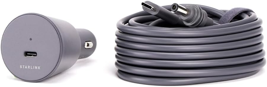 Starlink Mini Kit Adaptador Veicular com Cabo USB-C 5m