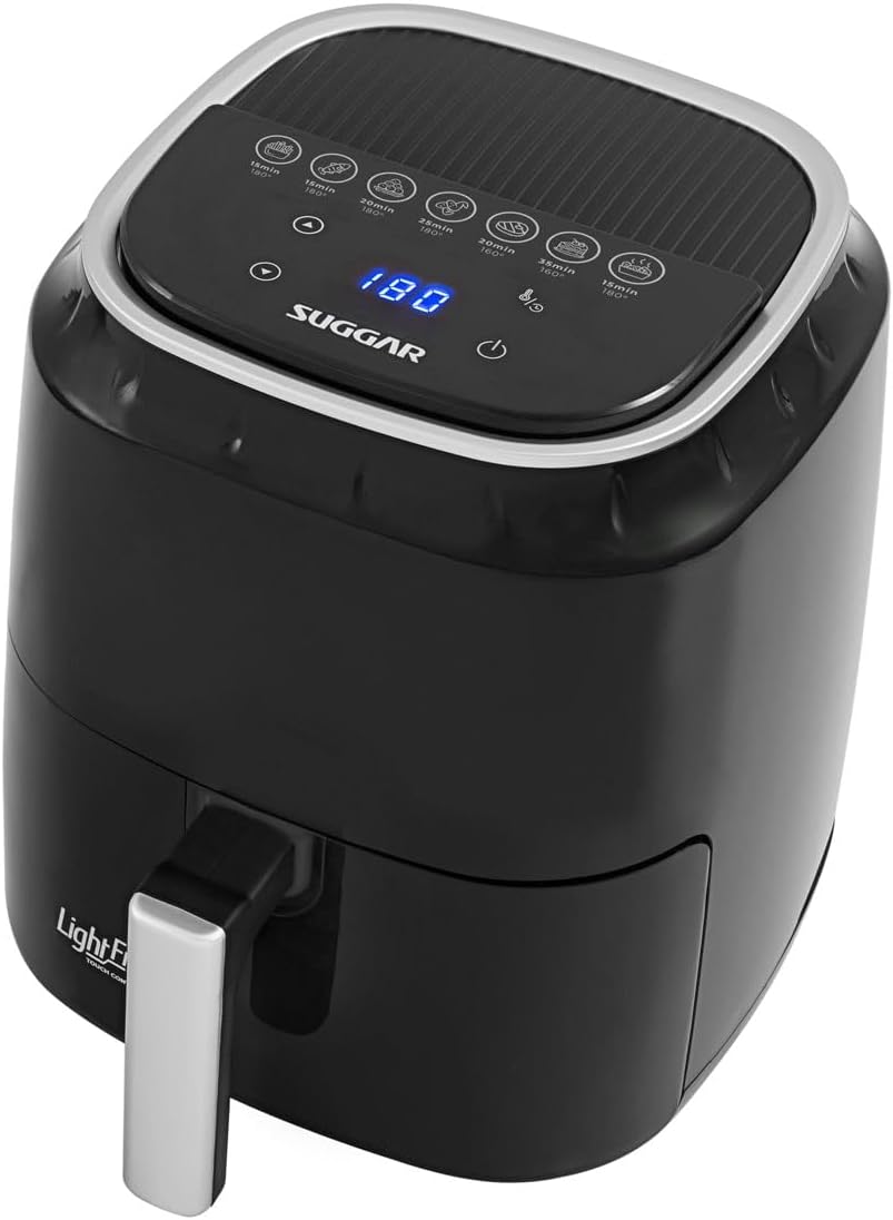 Fritadeira Suggar Light Fry Touch Control 4 Litros Preta 110V FT0041PT