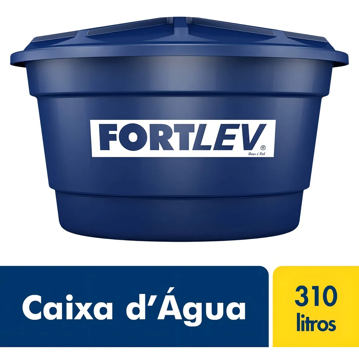Tanque de água Fortlev Caixa d'água Vertical Polietileno 310L — foto 2